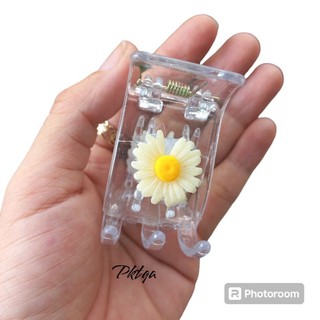 Kẹp tóc 3 răng hoa cúc (3r/5r)