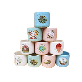 Chậu bát tràng mini đủ mẫu.bao bể khi giao.