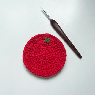 Lót ly cà chua / Tomato coaster 🍅