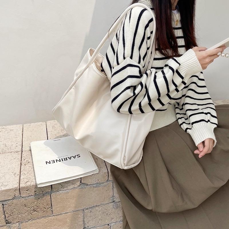 Túi Xách Nữ Tote Công Sở Hai Dây Da Trơn Mềm Để Cừa A4  Đi Chơi Đi Du Lịch Cunstore CUN099 | BigBuy360 - bigbuy360.vn