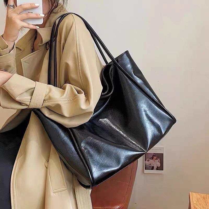 Túi Xách Nữ Tote Công Sở Hai Dây Da Trơn Mềm Để Cừa A4  Đi Chơi Đi Du Lịch Cunstore CUN099 | BigBuy360 - bigbuy360.vn