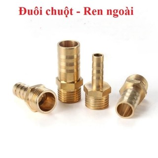 BÉC ĐUÔI CHUỘT ĐỒNG THAU RĂNG 21mm