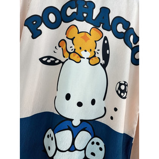 Bộ ngủ mặc nhà pijama thỏ kem lụa xước Sam