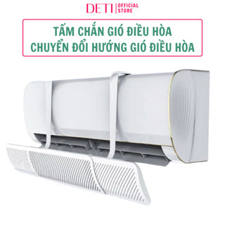 [HÀNG LOẠI 1] Tắm Chắn Gió Điều Cao Cấp Xoay 180 Độ 3 Cánh, Điều Chỉnh Kích Thước, Tấm Chắn Máy Lạnh DETI SHOP
