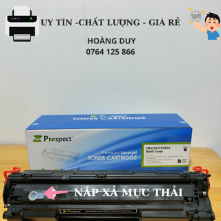Hộp mực đa năng 35A ,85A có lỗ đổ mực và mực thải - cho máy in HP ,Canon 6030, 6030W, 6000 - HP P1102, M1132, M1212NF...