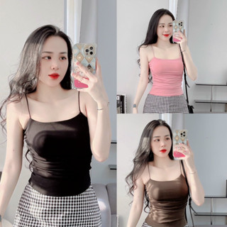 (Freeship) Áo Thun Len Quảng Châu cao Cấp Nữ Cổ Vuông