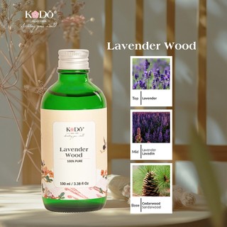 Tinh Dầu Oải Hương Lavender Wood KODO Cao Cấp Nhập Khẩu, Thiên Nhiên Nguyên Chất - Functional Oils - Chai 10/50/100ml