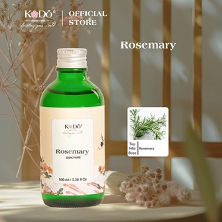 Tinh Dầu Thiên Nhiên KODO Rosemary Hương Thảo Nguyên Chất Giúp Cải Thiện Sức Khỏe - Functional Oils -10/50/100ml