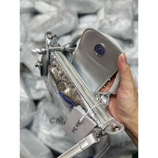 (MS330X) TÚI CHI0 2ND màu bạc đeo chéo cho nữ