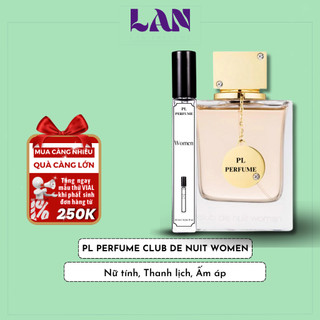 Nước Hoa Nữ Club De Nuit Women Chính Hãng PL PERFUME 10ml Thơm Lâu Lưu Hương Yêu Kiều Quyến Rũ