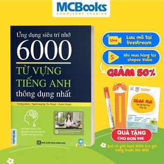 Sách - Ứng Dụng Siêu Trí Nhớ 6000 Từ Vựng Tiếng Anh Thông Dụng Nhất - Tặng Kèm App Online