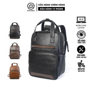 Balo Da Đựng Laptop 15.6 inch Quai Xách Đôi DOHAGO - BNA02