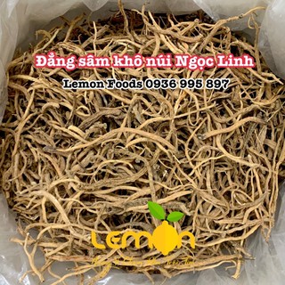 1Kg Đẳng sâm khô núi Ngọc Linh / Hồng đẳng sâm / Sâm dây Kon Tum ngâm rượu, nấu ăn bổ dưỡng, tốt cho sức khỏe