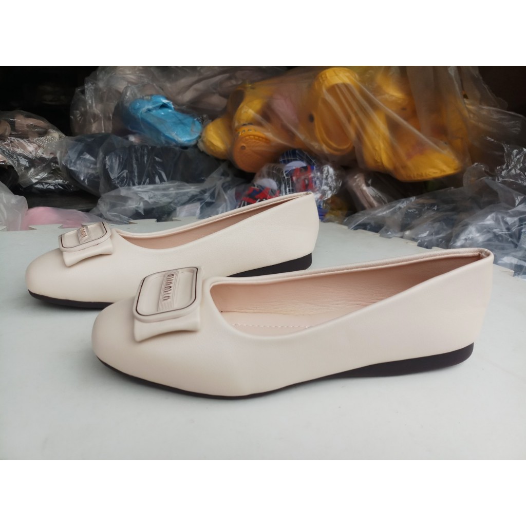 Giày búp bê nữ đế cao su êm chân size 36-40
