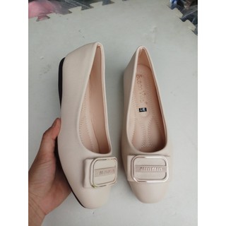 Giày búp bê nữ đế cao su êm chân size 36-40