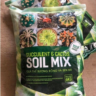 Đất soilmix 2,5kg - 6kg, giao hỏa tốc siêu rẻ.