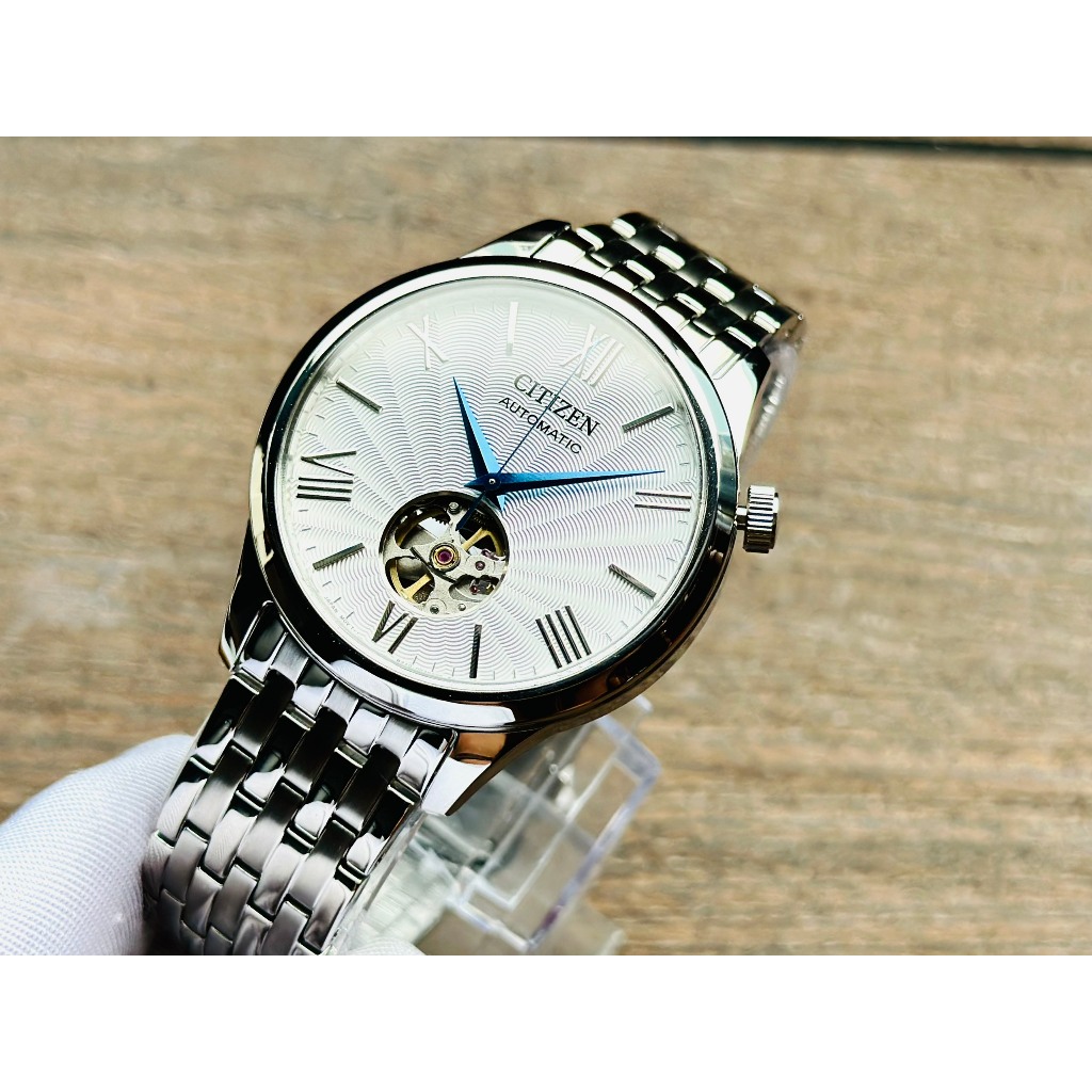 Đồng Hồ Nam CITIZEN Automatic NH9130-84A Chính Hãng Tặng Dây Da Cao Cấp