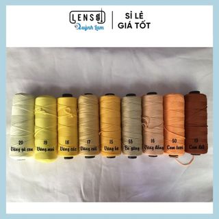 Sợi dệt cotton trơn Craft Yarn - Màu 1 - Màu 49