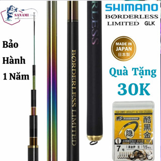 Cần Câu Tay SHIMANO BORDERDLESS LIMITED F1 5H Màu Titan Đẹp Chất Tải Tĩnh 1500g CT47