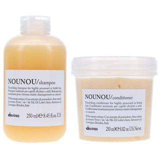 Gội xả phục hồi tóc hư tổn Davines Nounou 250mlx2