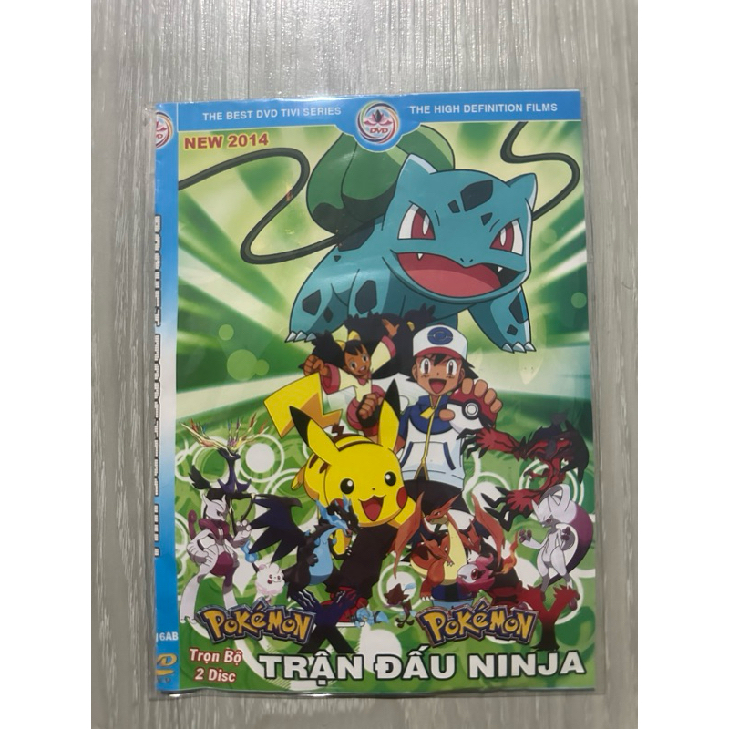 Dvd Phim Hoạt Hình Pokemon Trận Đấu Ninja Trọn Bộ 2 Dvd