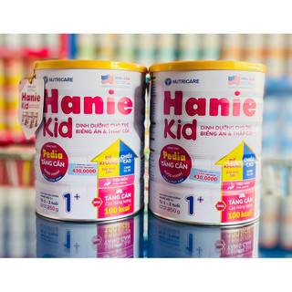 Sữa Bột Nutricare Hanie kid 0+/1+/2+ (850g)