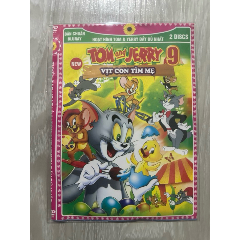 Dvd Phim Hoạt Hình Tom And Jerry Phần 8 Trọn Bộ 2 Dvd