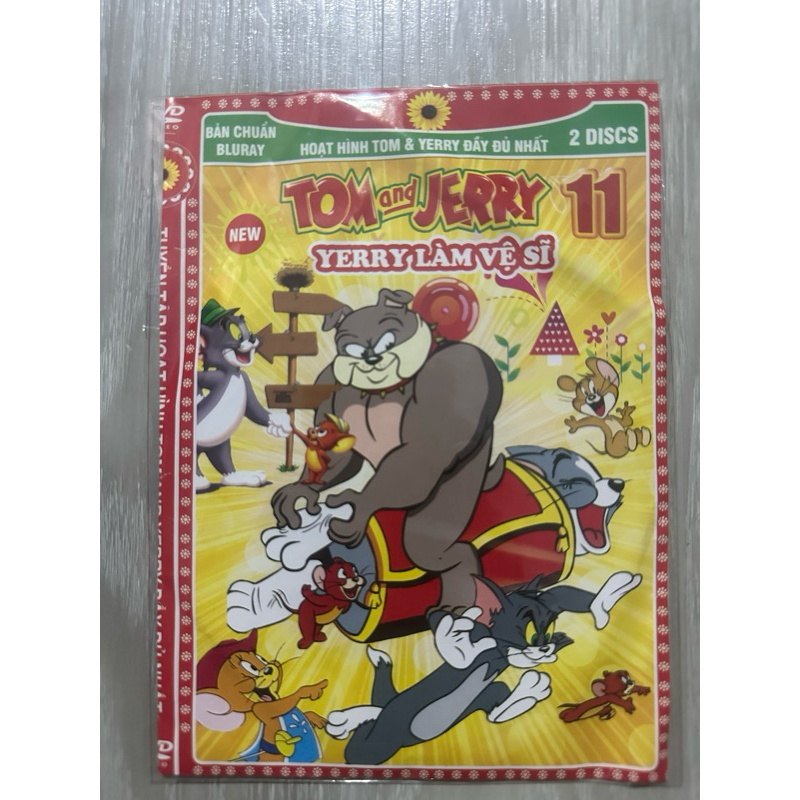 Dvd Phim Hoạt Hình Tom And Jerry Phần 11 Trọn Bộ 2 Dvd