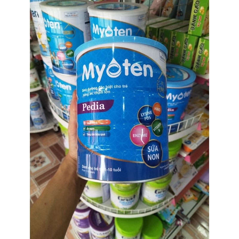 Myoten bò pedia (2_lon tặng 1 lốc yến)