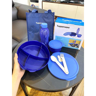 Combo Bộ hộp Cơm Fit To Go Tupperware tặng túi vải