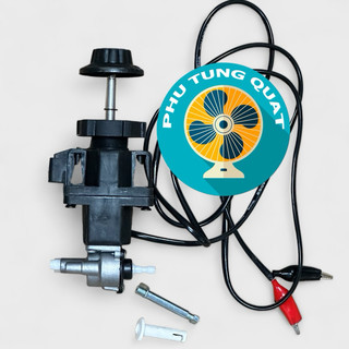 Đầu quạt gió 12v tặng khóa lồng cánh quạt - dùng acquy - động cơ quạt mô tơ đầu quạt 12v