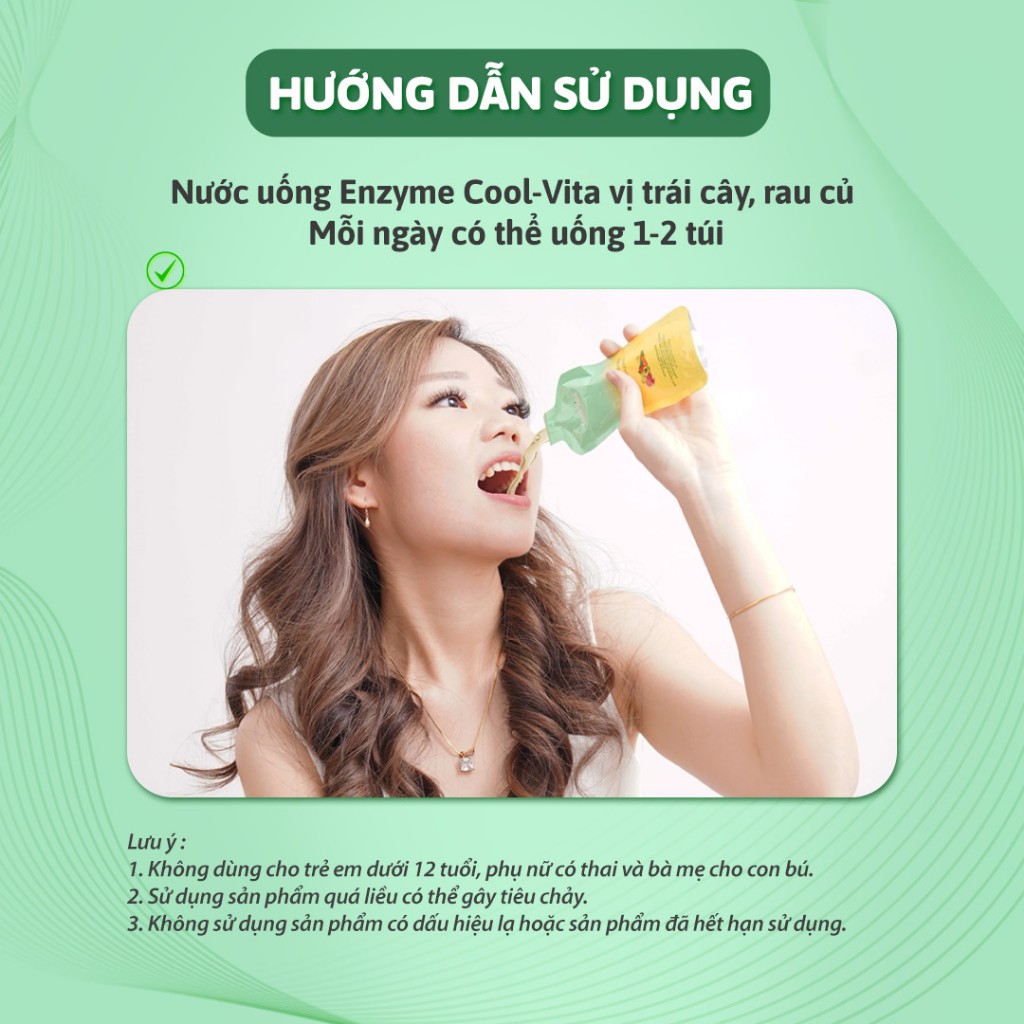 Combo 4 Hộp Nước Uống Enzyme Giúp Thanh Lọc Cơ Thể Slimkeep Hỗ Trợ Điều Chỉnh Cân Nặng Coolvita