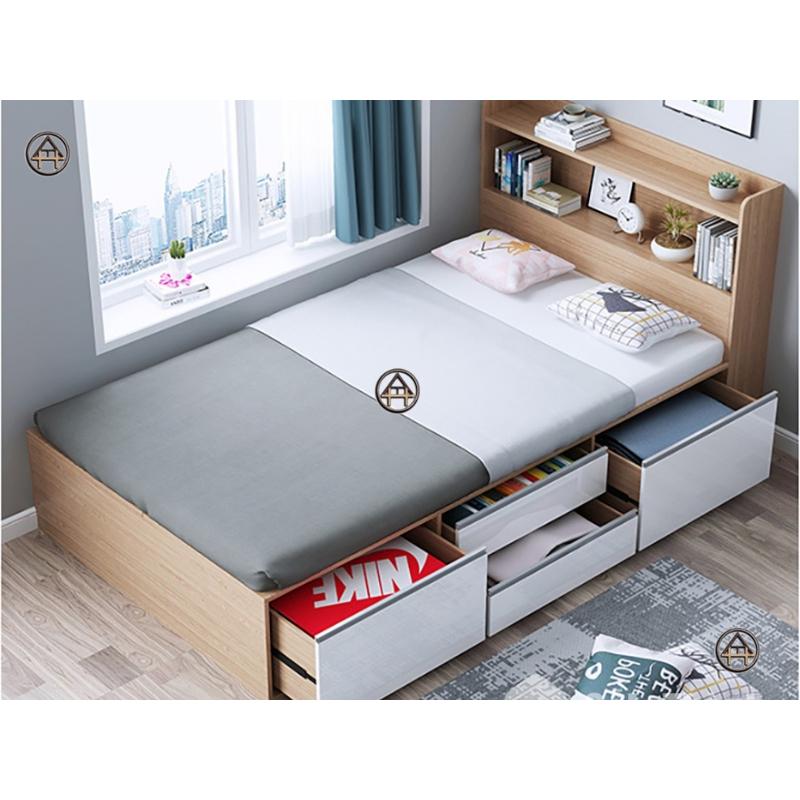 Giường MDF phủ melamine HTA đa năng