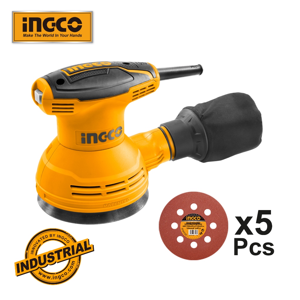 Máy chà nhám tròn 320W INGCO RS3208