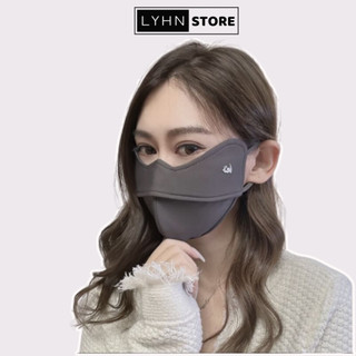 Khẩu trang chống nắng LYHN khẩu trang chống tia UV 3 lớp bảo vệ da mặt nam nữ - K06