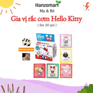 Gia vị rắc cơm cho bé ăn dặm Hello Kitty - hanzomart