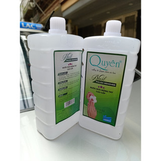 Nước rửa móng quyên , axetol, acetol 500ml