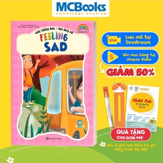 Sách giỏi tiếng anh vui ứng xử feeling sad kèm app học online