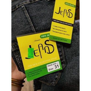 Quần jean ngố co giãn