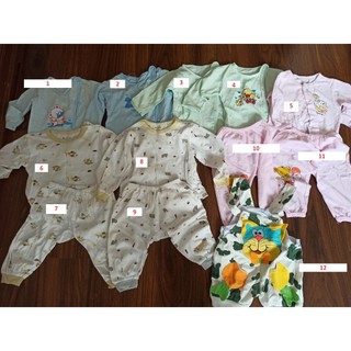 [Đồ cũ] Áo quần em bé 4kg- 8 kg