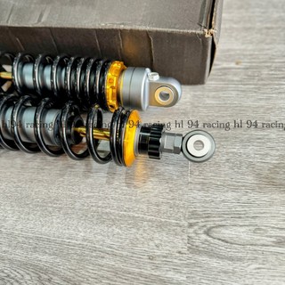 Phuộc Nitron wave sirius không bình dầu đen chén vàng