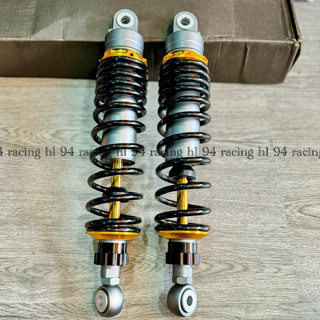 Phuộc Nitron wave sirius không bình dầu đen chén vàng