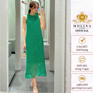 Đầm suông Ren Nastie thiết ké cao cấp với phần tay sát nách thoát mát cho mùa hè