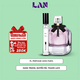 Nước Hoa Nữ Mon Paris EDP Chính Hãng PL PERFUME 10ml Lưu Hương Thơm Quyến Rũ Lan Tỏa Nhẹ Nhàng