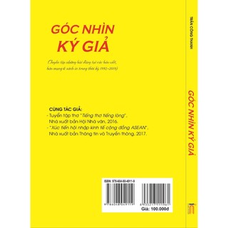 Sách - Góc nhìn ký giả