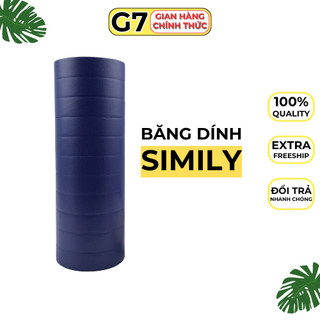(SALE) Băng dính dán gáy,1 lốc băng dính simyli chất lượng tốt đủ kích thước