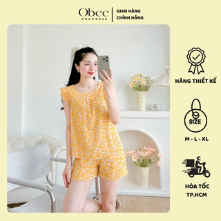Đồ bộ đùi nữ Obee chất lụa cát mềm mịn nữ tính