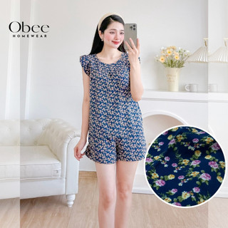 Đồ bộ đùi nữ Obee chất lụa cát mềm mịn nữ tính