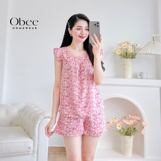 Đồ bộ đùi nữ Obee chất lụa cát mềm mịn nữ tính