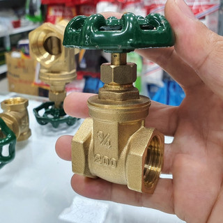 Van khóa nước Sanwa phi 21, 27, 34 Đồng thau loại khóa tổng - Van nước